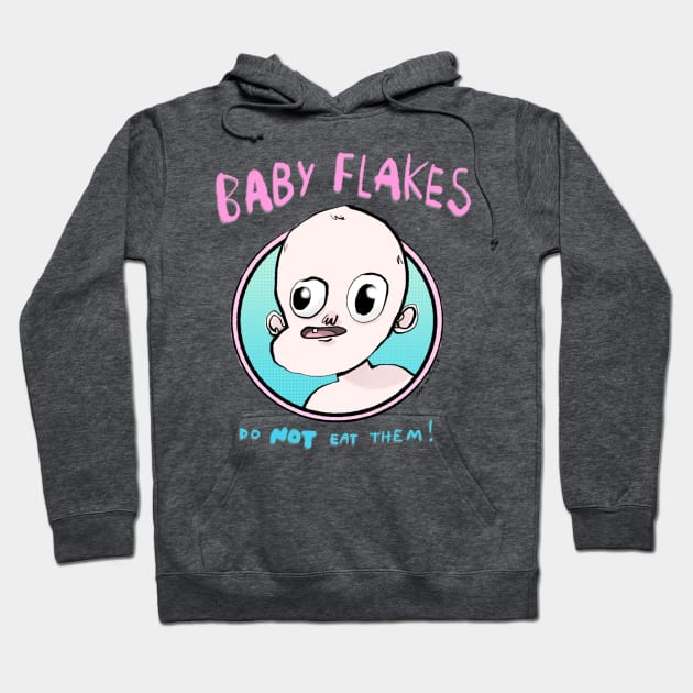 Baby Flakes Hoodie by bransonreese